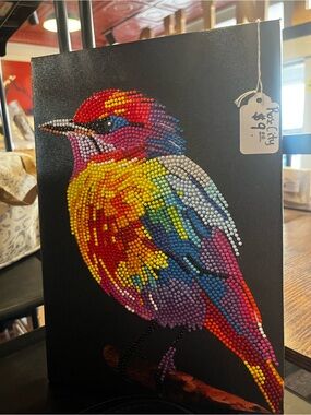 Multicolor Decorative Bird Mosaic Wall Art – Pets Bird